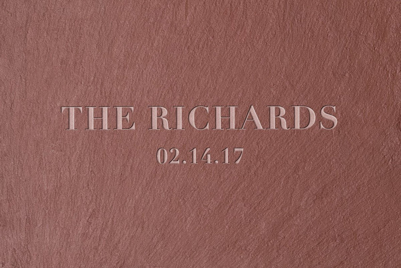 Commemorative Monogram Engraving