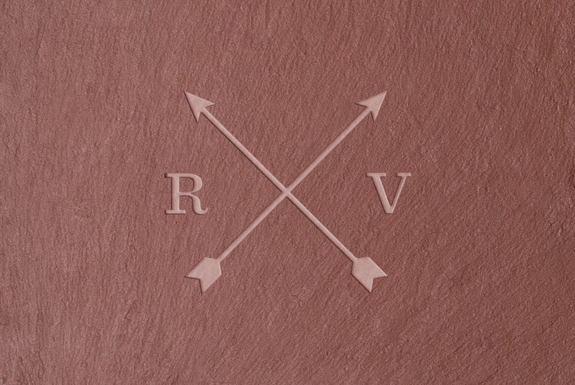 Shot Through the Heart Monogram Engraving