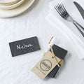 Slate Table Setting Placard