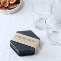 Geometric Slate Beverage Coaster