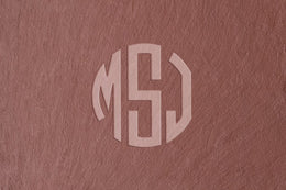 Classic Monogram Engraving